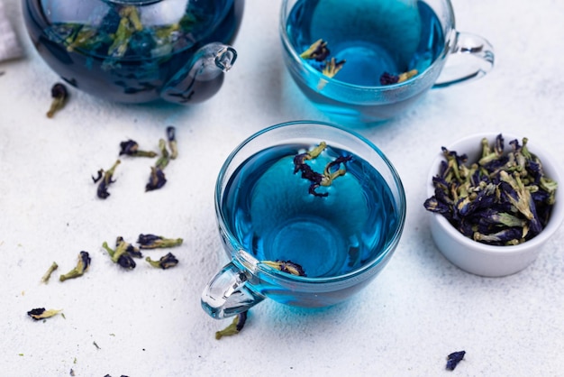 Blue tea Butterfly pea or anchan