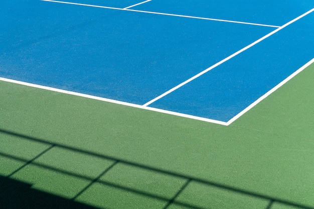 Blue Tennis court