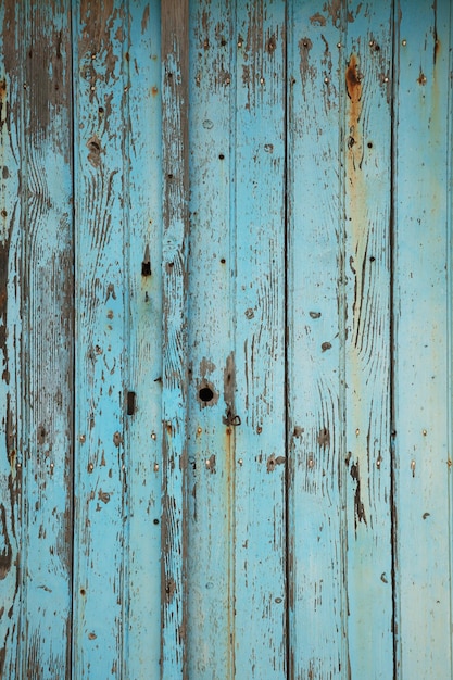 Photo blue textured wooden background