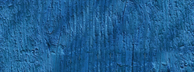 Blue tinted wood texture The background is blue textured