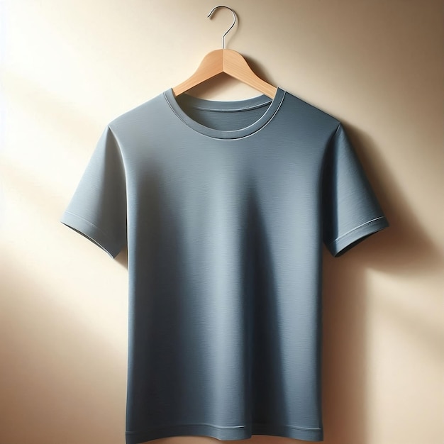 Blue TShirt Mockup