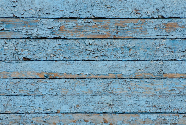 Blue vintage board. Horizontally arranged. Texture. Background