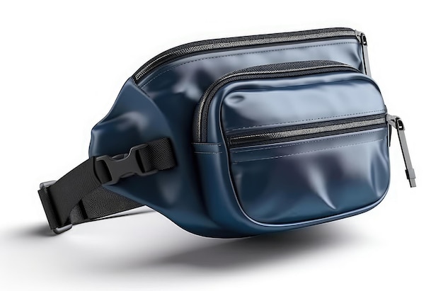 Blue waist bag