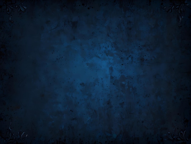 a blue wall with a picture of a dark blue background with a place for text