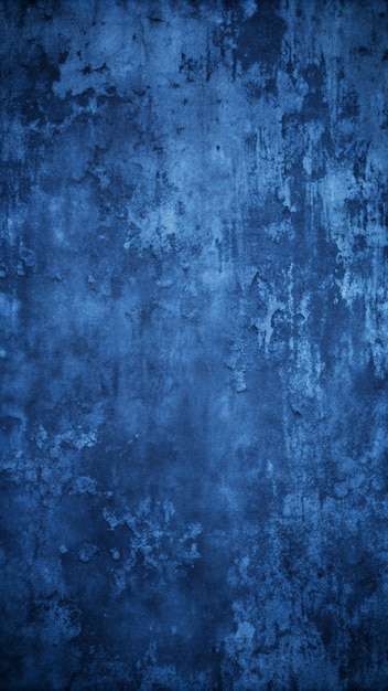 Photo blue wall with a texture of paint and the word  on it