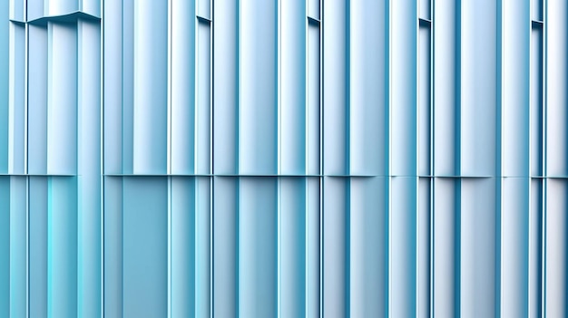 A blue wall with a white metal grid in the middle of it.