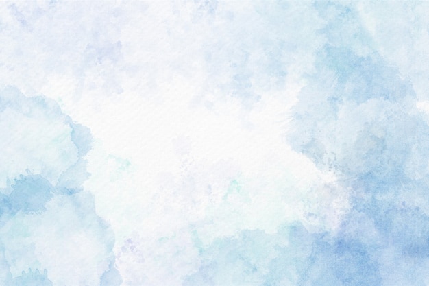 Blue watercolor abstract background