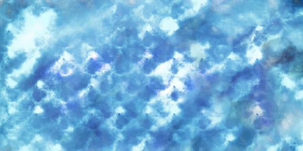 Blue watercolor abstract pattern background Illustration