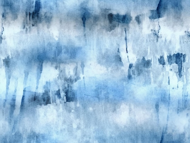 A blue watercolor background with a textured background.