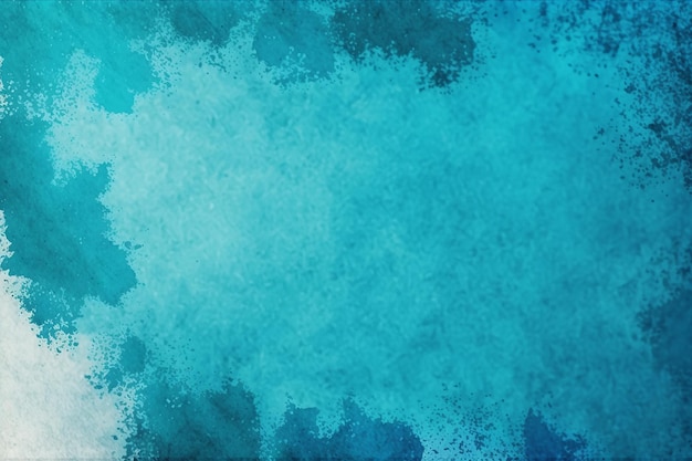 Blue watercolor splash abstract background