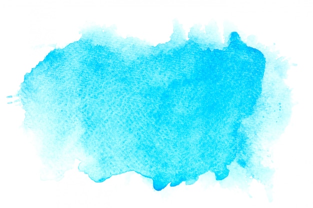 blue watercolor stain shades paint stroke