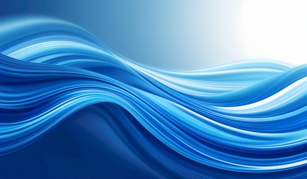 blue waves with a white background and a blue one that says blue