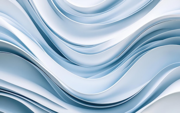 a blue and white abstract background with a blue and white paper