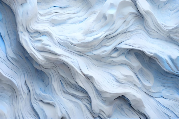 blue and white color realistic texture of a beautiful carved rock 3d background wallpaper