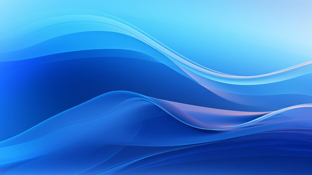 blue and white waves on a blue background