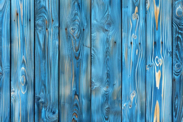 Photo blue wood planks wall background