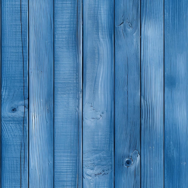 Photo a blue wood wall with a blue wood background with a few scratches