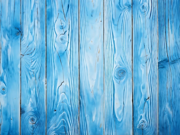 Photo blue wooden planks texture