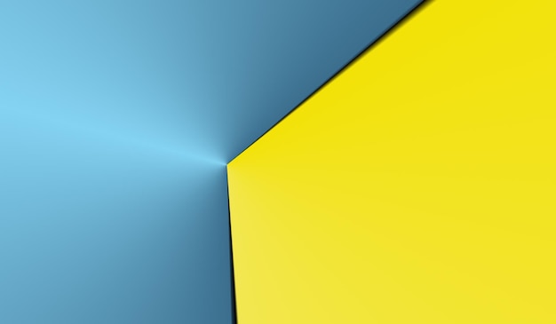 Blue yellow modern card dynamic background