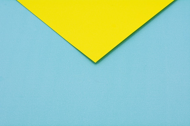 Blue and yellow paper texture