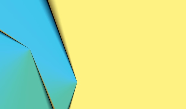 Blue yellow pastel color abstract background