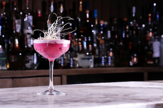 Blueberries cocktail