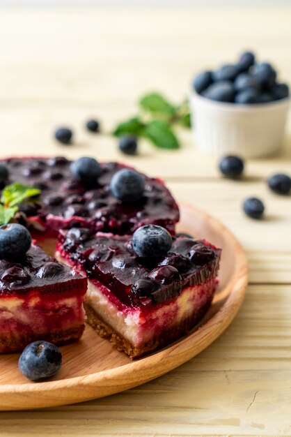 blueberry cheese cake