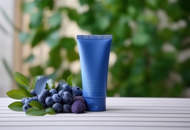 Blueberry Comsetic product advertising