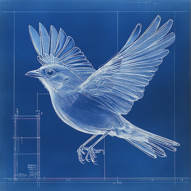 Blueprint of a Bird