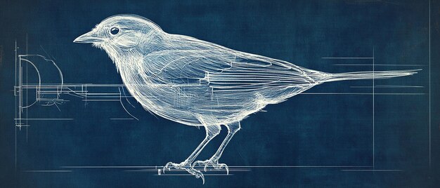 Blueprint of a Bird