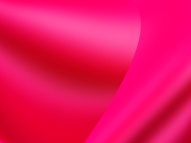 blur curtain pink or red wave and soft shadow. fabric shapes curved designs.