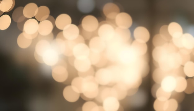 Photo blurred background with bokeh lights isolated with white highlights