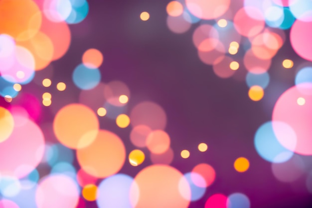 Blurred bokeh background Generative AI