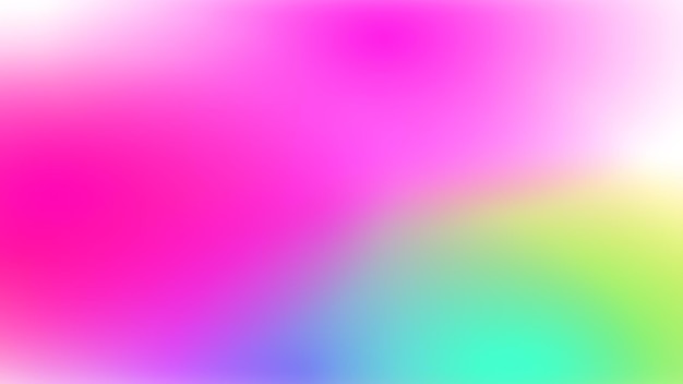 Blurred colored abstract background of iridescent colors Colorful gradient Rainbow backdrop