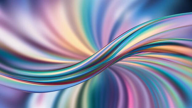 Blurred colored abstract background Smooth transitions of iridescent colors Colorful gradient Rainbo