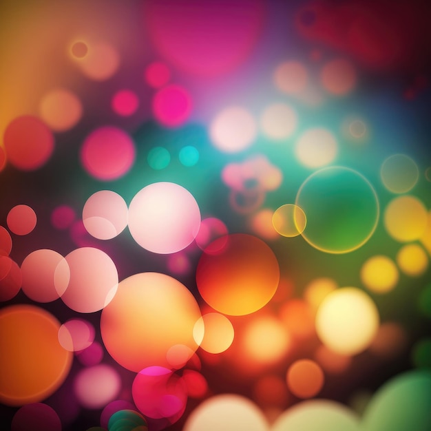 Blurred colorful background Illustration AI Generative