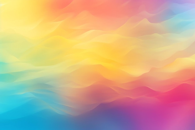 Blurred large panoramic summer background multicolored