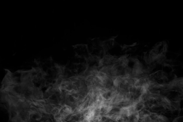 Blurred smoke on black background realistic smoke on floor for overlay different projects design background for promo trailer titles text opener backdrop