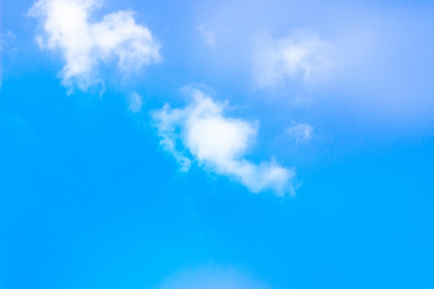 Blurry blue sky and white clouds Seamless outdoor background in high resolution