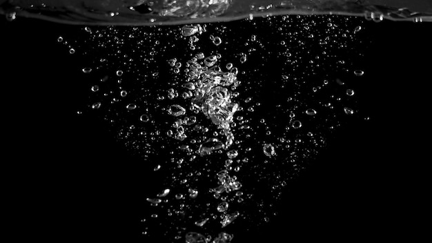 Blurry images of soda liquid water bubbles or carbonate drink or oil shape or beer fizzing or splash