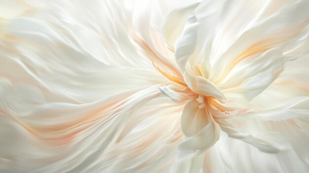 Blurry PastelToned Photo of a Swirling Flower