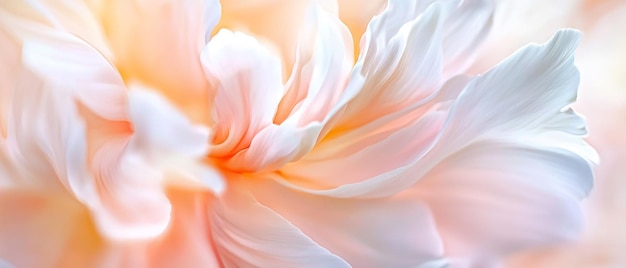 Blurry PastelToned Photo of a Swirling Flower