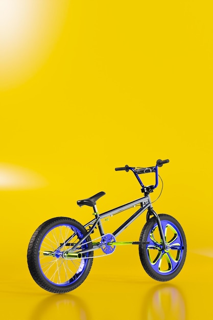 BMX bike 3D poster