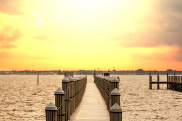 Boardwalk on beach