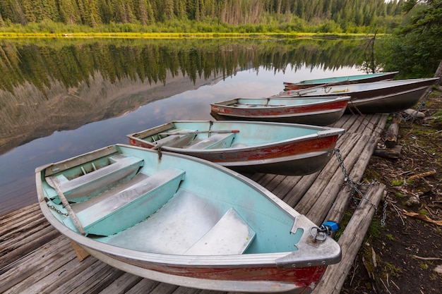 Boat on the lake