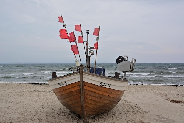 boats on the beach