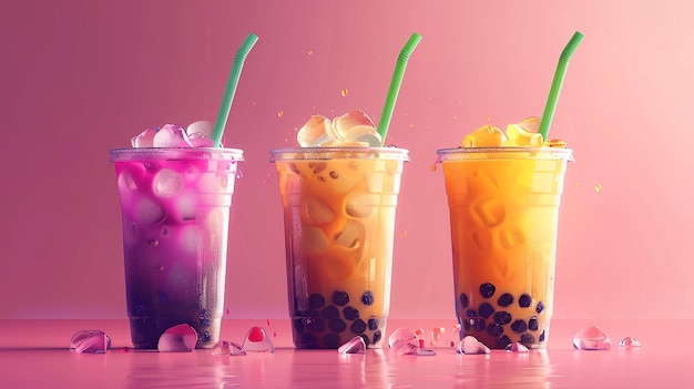 Boba Tea Packet Design Delight