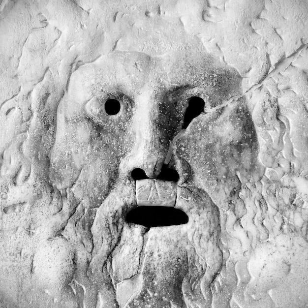 Bocca della Verita The Mouth of Truth Church of Santa Maria in Cosmedin Rome Italy