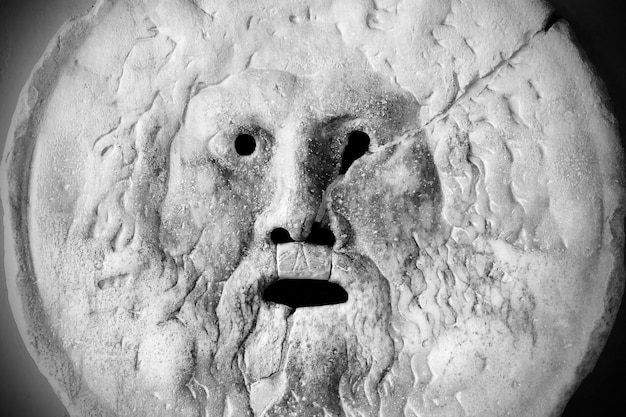 Bocca della Verita The Mouth of Truth Church of Santa Maria in Cosmedin Rome Italy