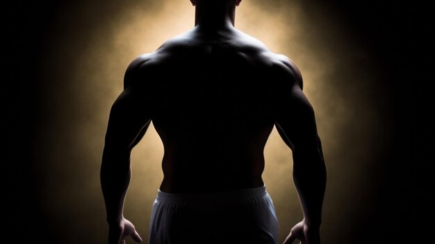 Bodybuilding and fitness background